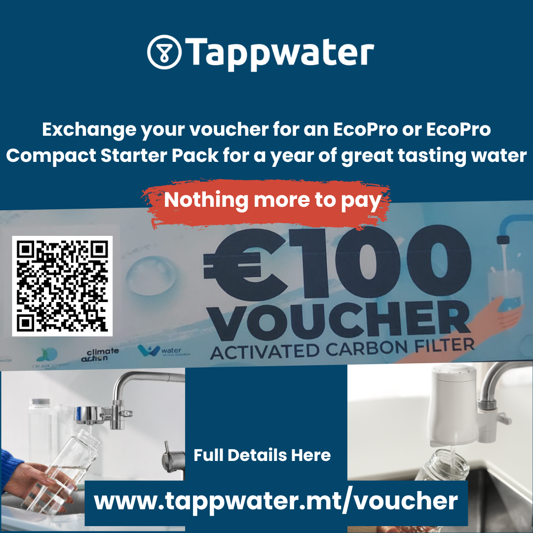 A Clear Choice for Malta: How the Tap Water Voucher Scheme and Tappwater Are Changing the Way We Drink