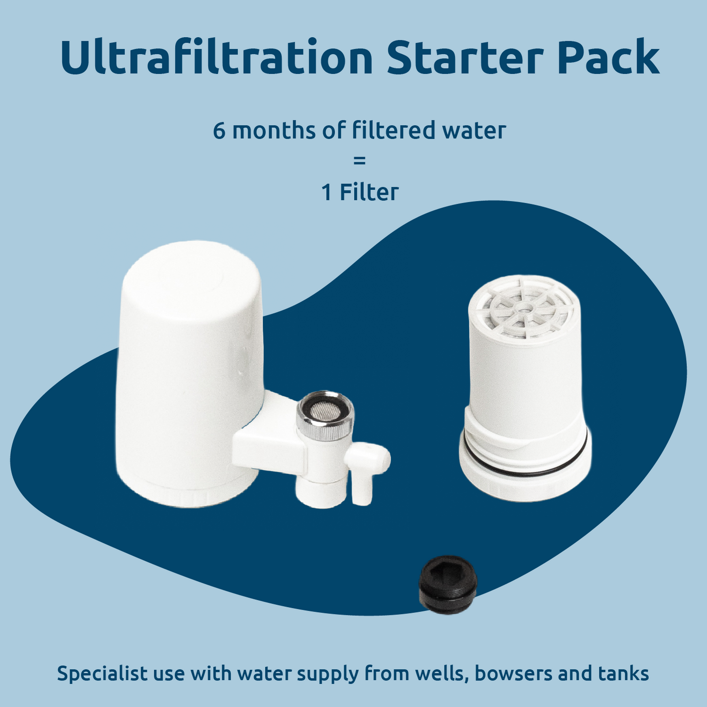 TAPP 1UF - Ultrafiltration home water filter