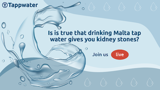 Is it true that drinking Malta tap water gives you kidney stones?