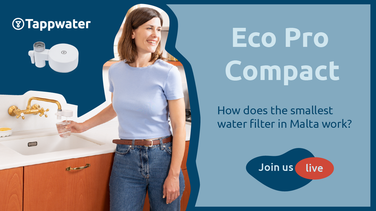 How does the smallest water filter in Malta work?
