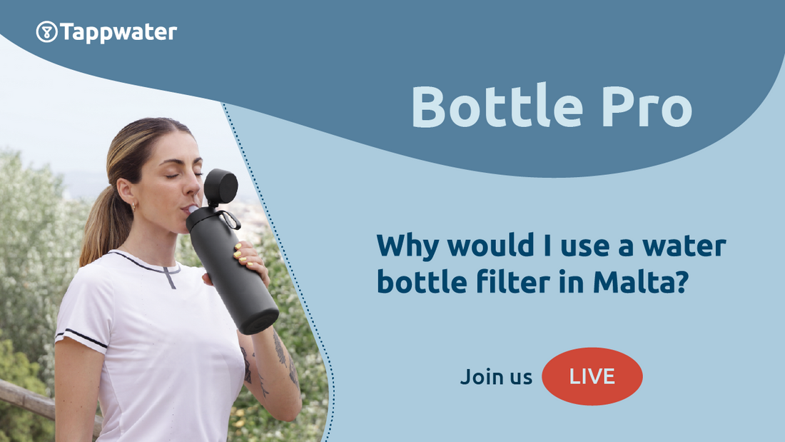 Why would I use a water bottle filter in Malta?