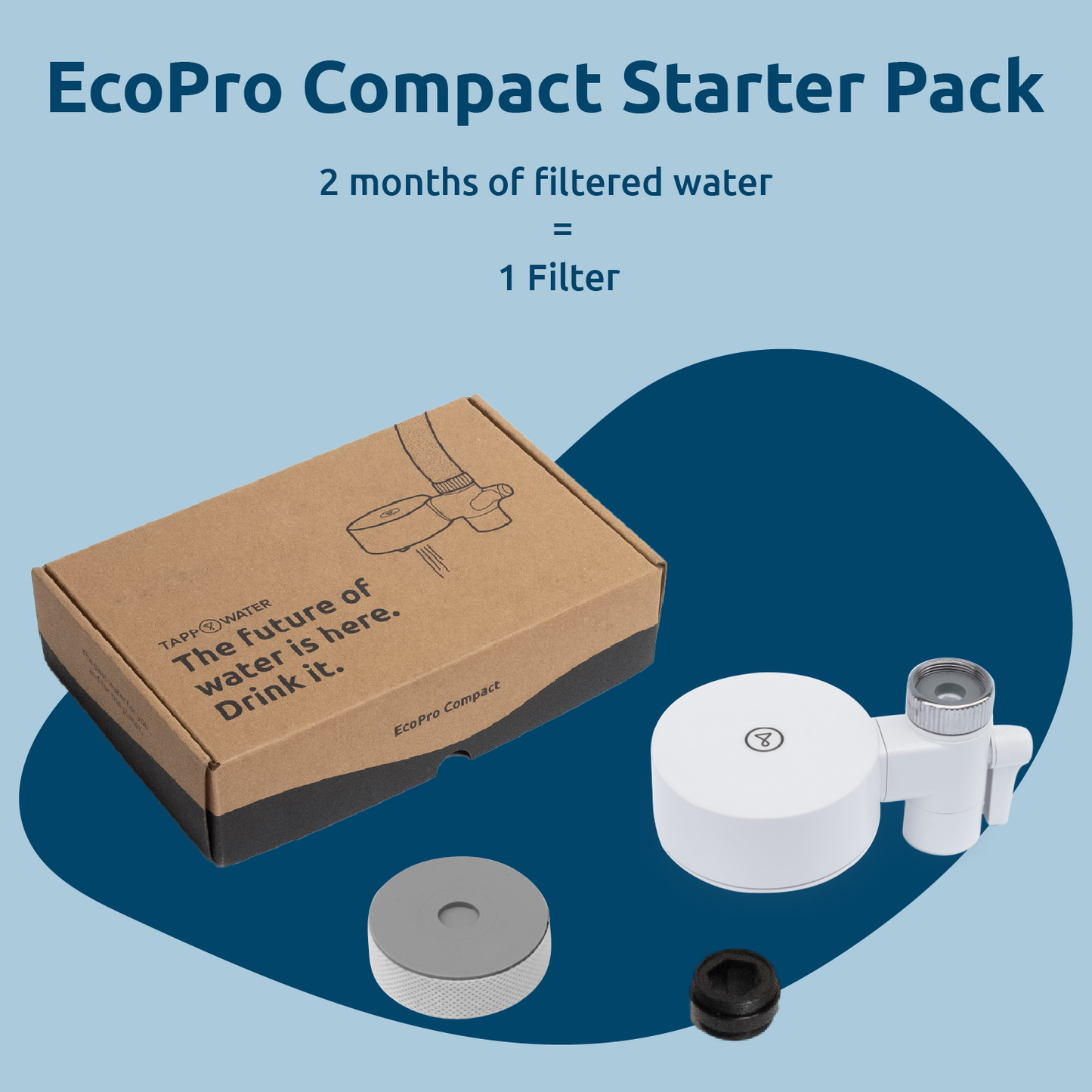 TAPP EcoPro Compact home water filter