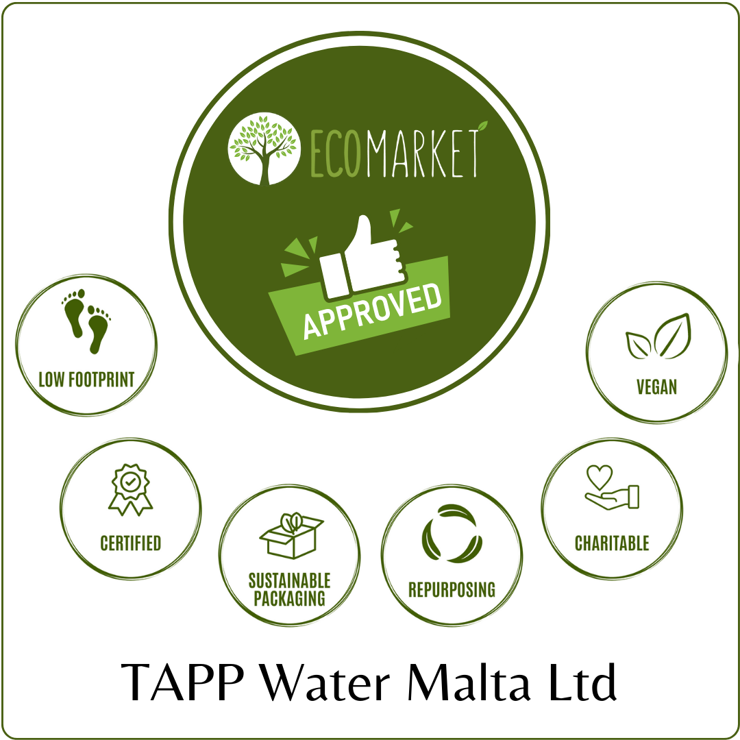 TAPP Water Malta - Are you ready to say goodbye to plastic bottles and  hello to crystal-clear water straight from your tap? 🌐 TAPP Water was born  in Barcelona, Flourishing Worldwide Back
